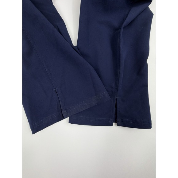 FIGS Technical Collection Scrub Pants Women's L Tall Navy Blue Drawstring - Picture 7 of 7